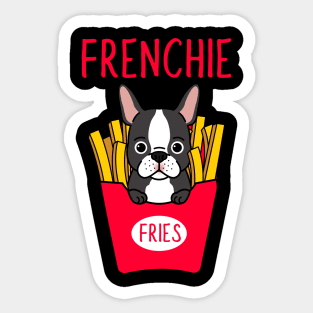 Frenchie fry Sticker